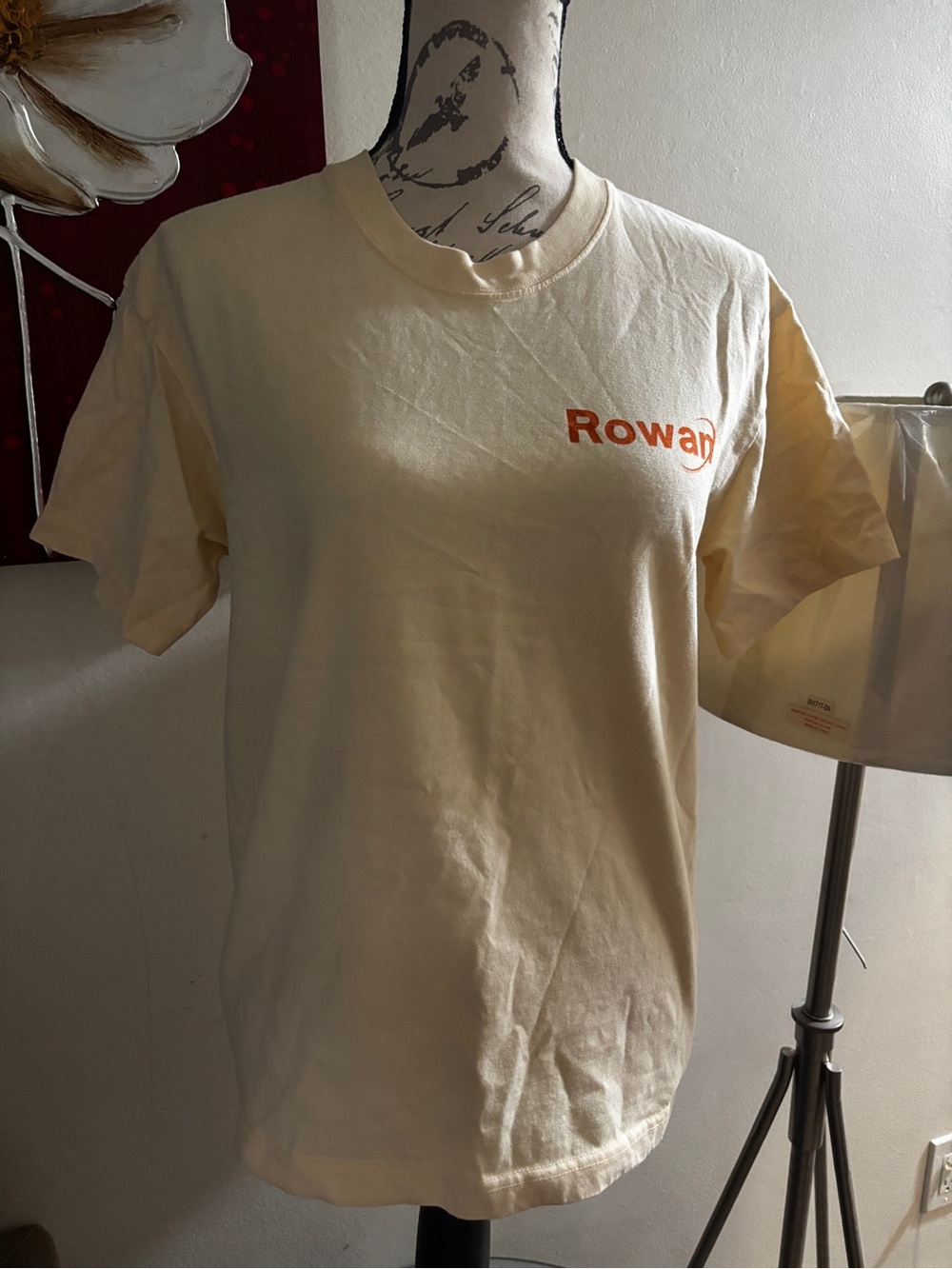 Rowan Cream Short-Sleeve Cotton Tee
